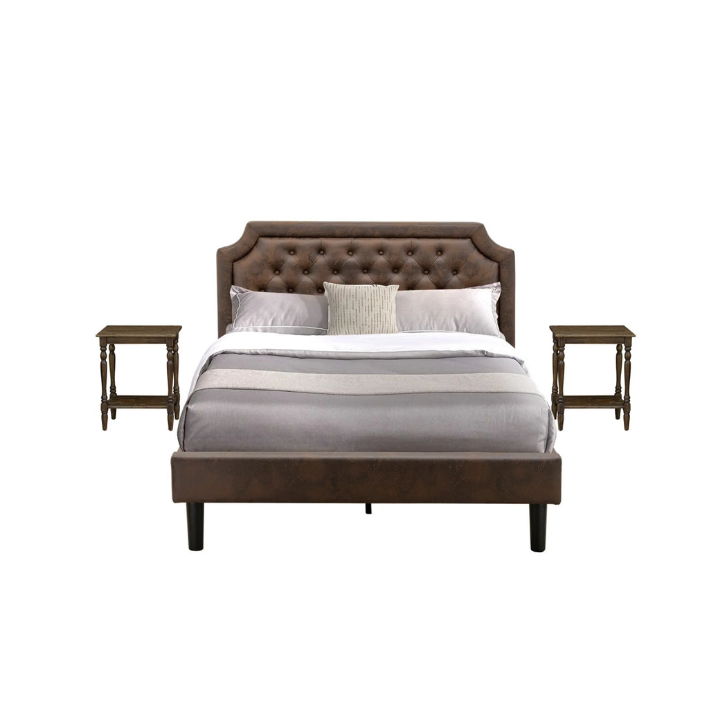 3-Piece Wood Queen Bedroom Set T703