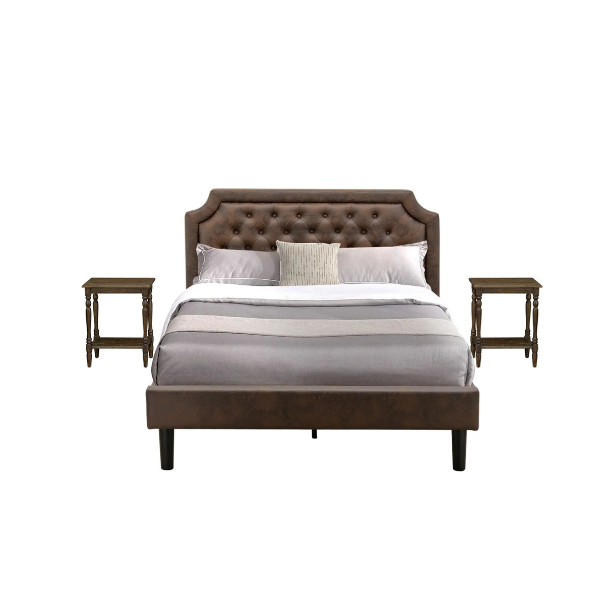 3-Piece Wood Queen Bedroom Set T703