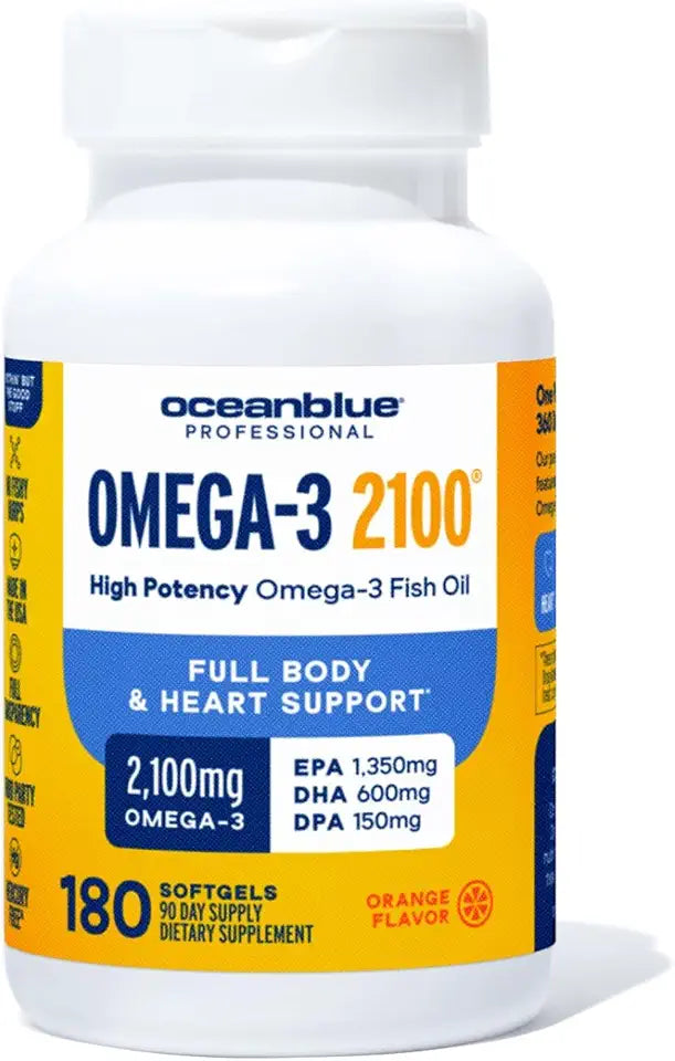 180 ct Triple Strength Fish Oil Supplement with EPA DHA DPA X624310