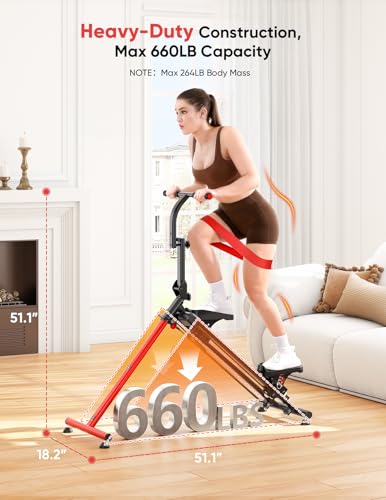 Adjustable Stair Stepper with 3 Workout Modes and Oversized Pedal Z11179