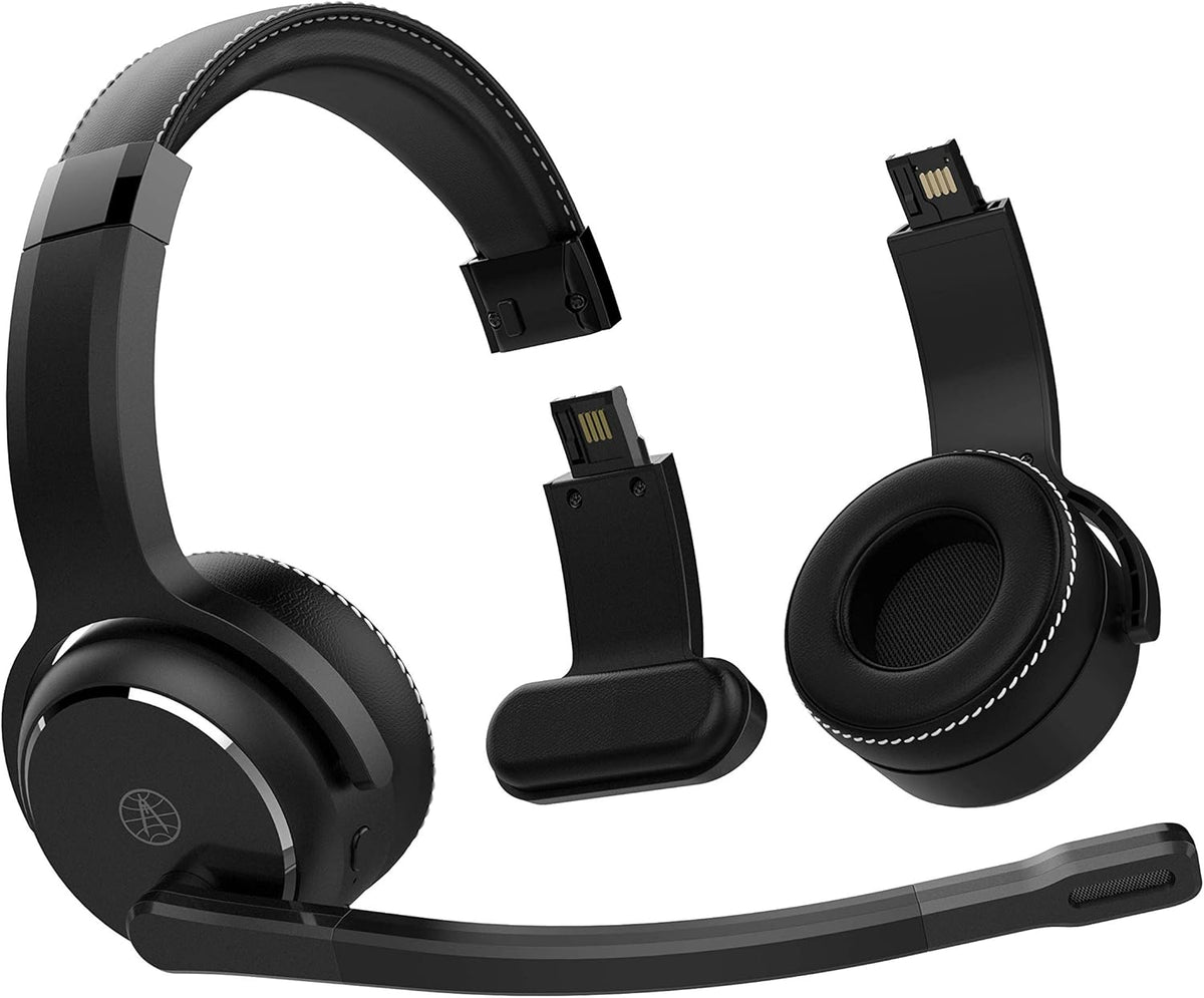 2-in-1 Wireless Headset with Noise Cancellation O528