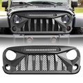 Matte Black Front Grill for Jeep Wrangler JK B848319