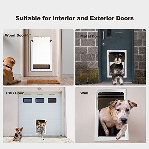 Heavy Duty Aluminum Insulated Dog Door V646840