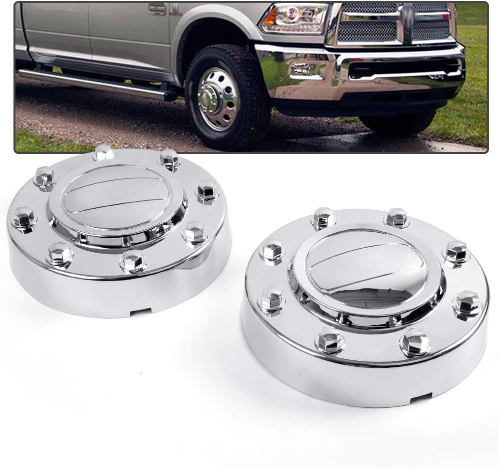 Chrome Rear Wheel Center Caps W322