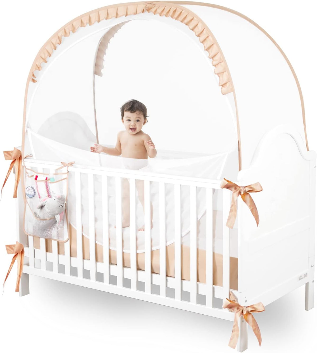 Baby Crib Pop up Tent Mesh Cover Net H461437