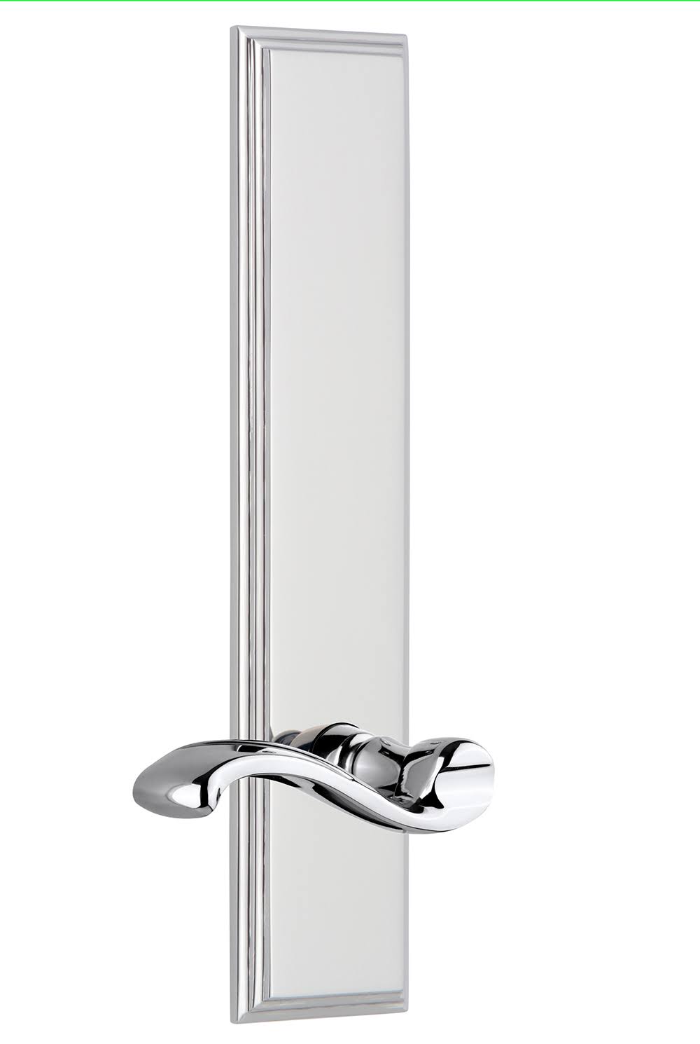 Bright Chrome Tall Plate Dummy Lever O584414