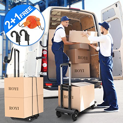 Folding Hand Truck 360lbs Heavy Duty Utility Cart U775