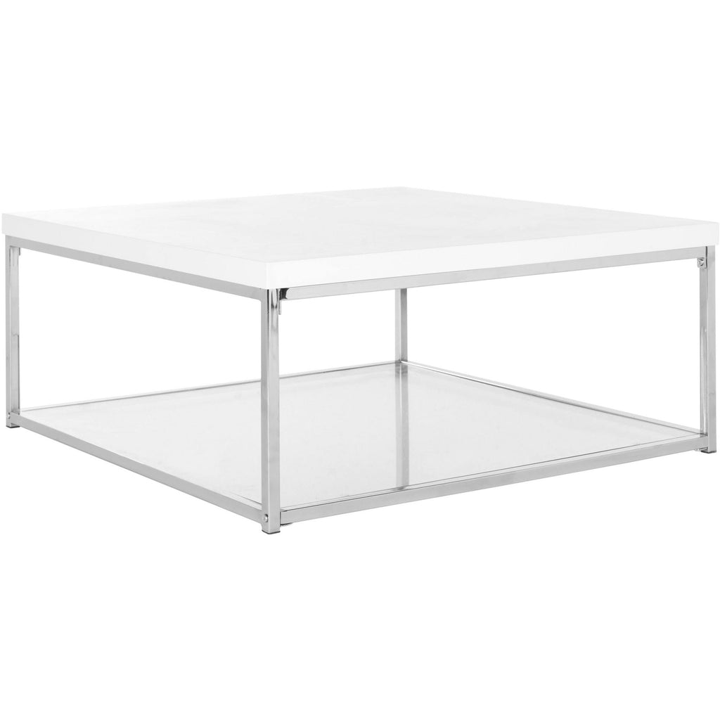 White/Chrome Coffee Table S55683