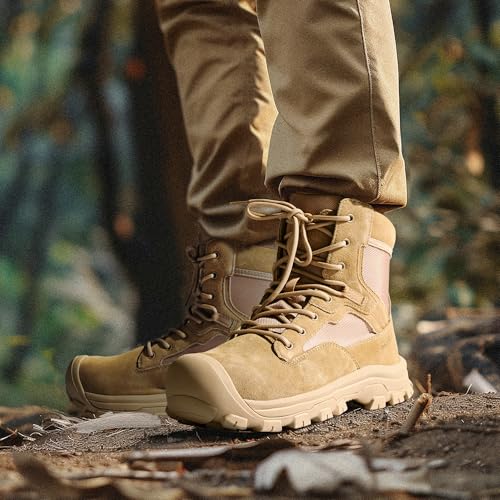 Waterproof Leather Tactical Boots F3804