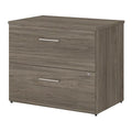2 Drawer Lateral File Cabinet in Modern Hickory Engineered Wood G491331