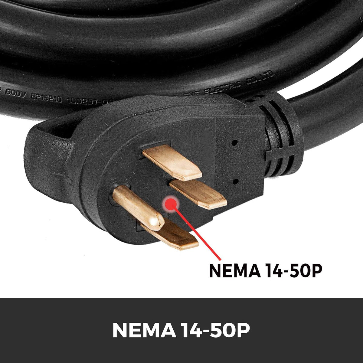 50Ft 50Amp 6 Gauge Generator Extension Cord S244947