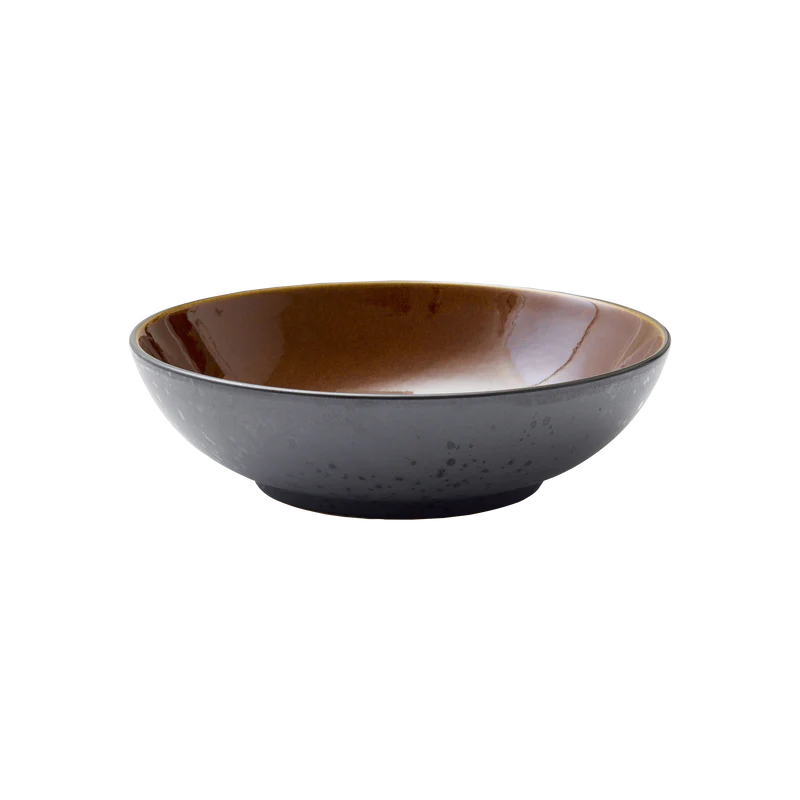 Salad Bowl 24cm Black Amber N6983