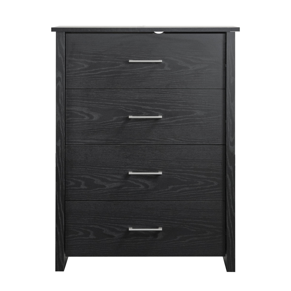 4 Drawer Walnut Finish Dresser D686