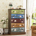 5 Drawer Wood Dresser U617