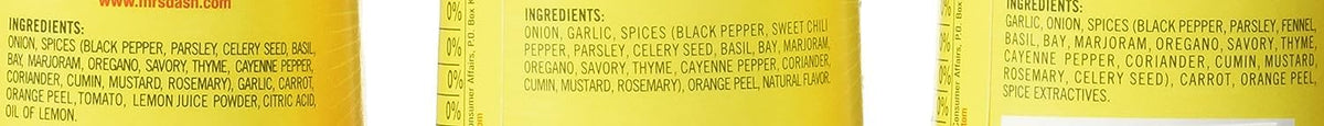 All Natural Salt-Free Seasoning Variety Pack 2.5 oz E9759