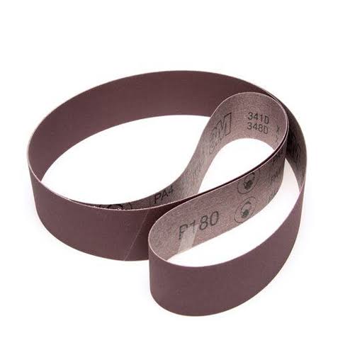3M Cloth Belt 341D, P100 X-weight, 1-1/2 in x 132 in, Film-lok, Single-Flex T6889