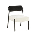 Cream Velvet Accent Chair M662