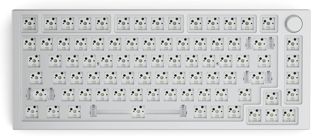 White Ice Modular Mechanical Keyboard 75% N669