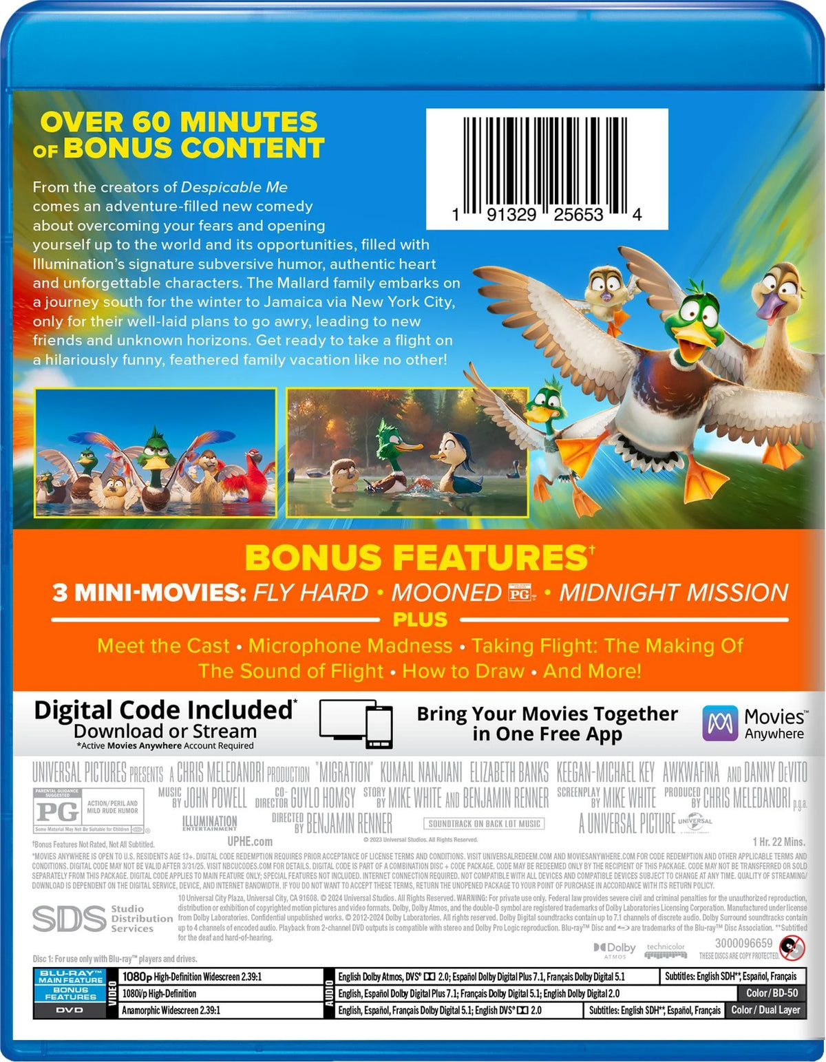 Migration Blu-ray + DVD + Digital Copy M47145