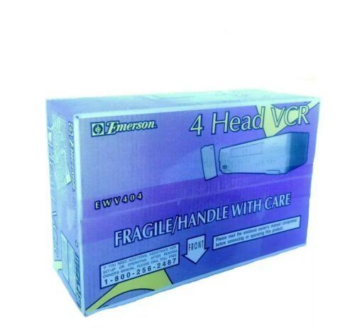 4-Head Video Cassette Recorder with On-Screen Programming Display E6178