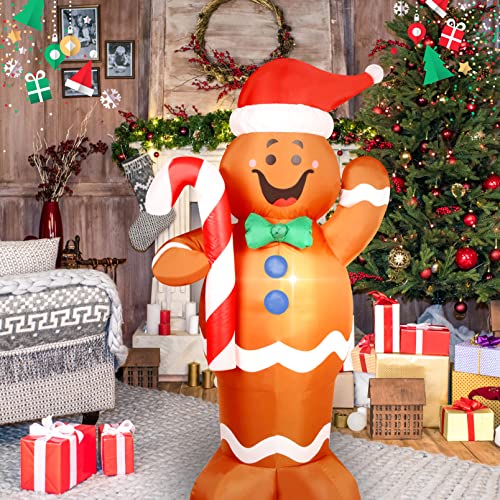 8 Feet Tall Lighted Inflatable Christmas Nutcracker Yard Decoration J434705