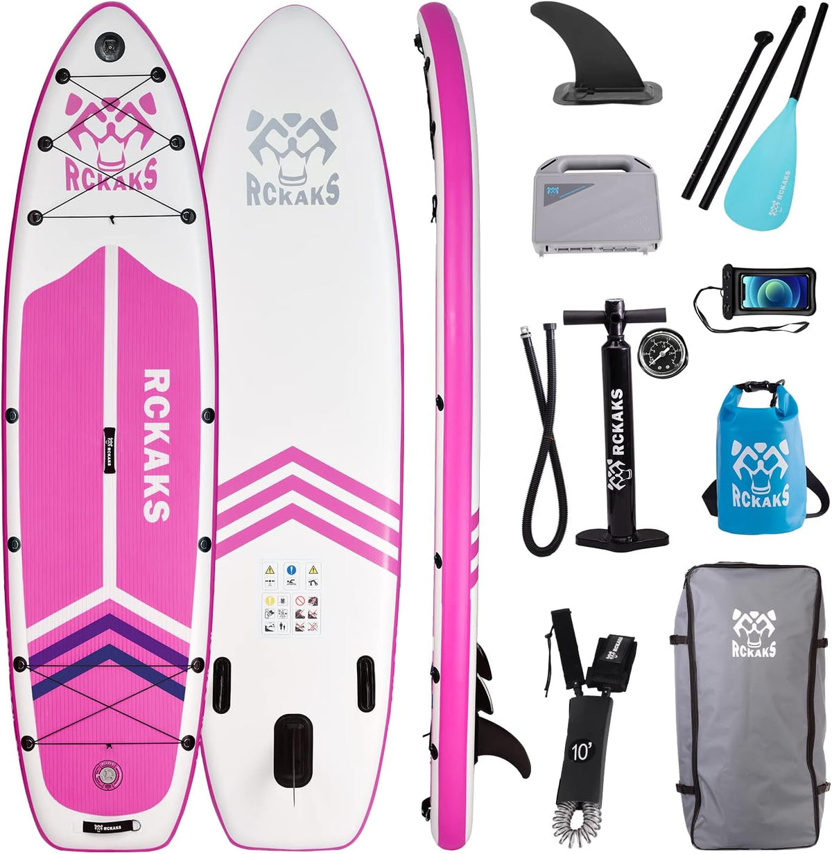 Inflatable Stand up Paddle Board with Camera Base J24102