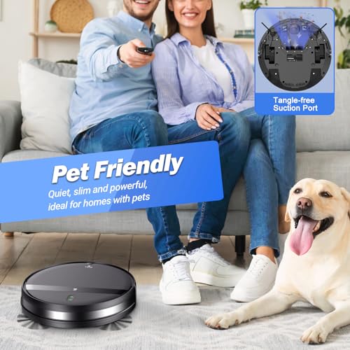 Robot Vacuum and Mop Combo 2300Pa 120Min Ultra-Thin M79024