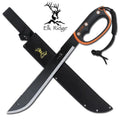 Fixed Blade Full Tang Orange Tactical Survival Knife C63993
