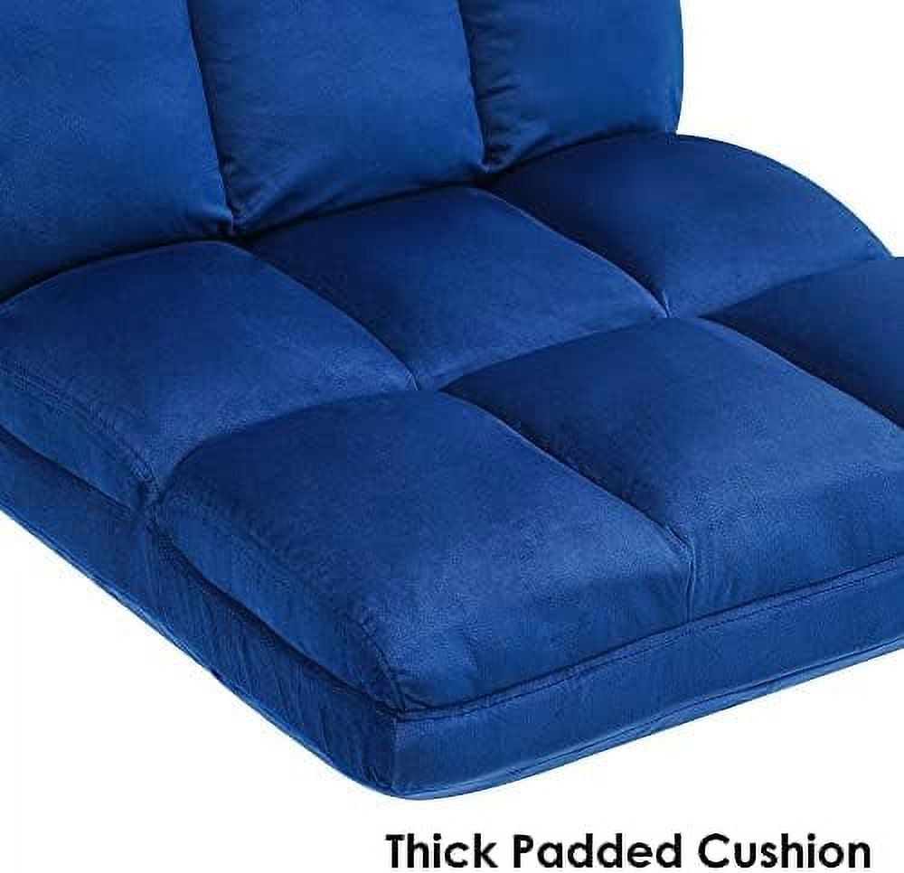 Dark Grey Velvet 2-Seater Armless Loveseat Sofa J853363