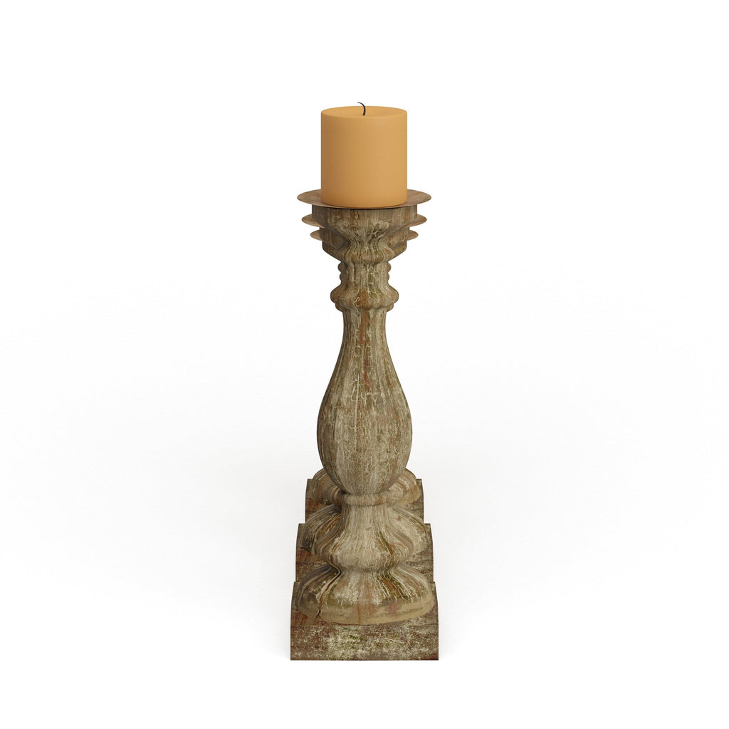 Brown Fir Candle Holder (Set of 3) T8743