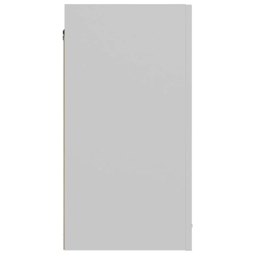 White Engineered Wood Hanging Cabinet R354034