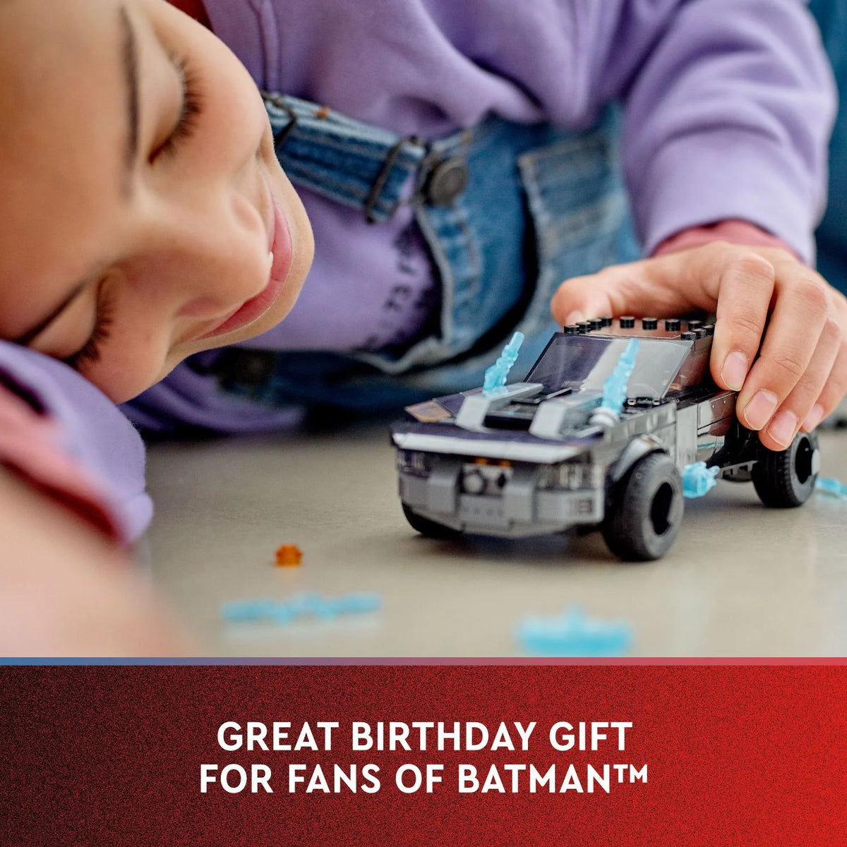 Batman Batmobile Car Toy with 2 Minifigures C933964