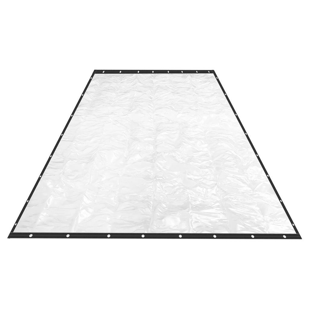 2.5*6m Clear Heavy Duty Waterproof Tarp Curtain G4415