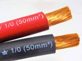1/0 AWG Black Red Welding Cable (125 ft, Red) C894614