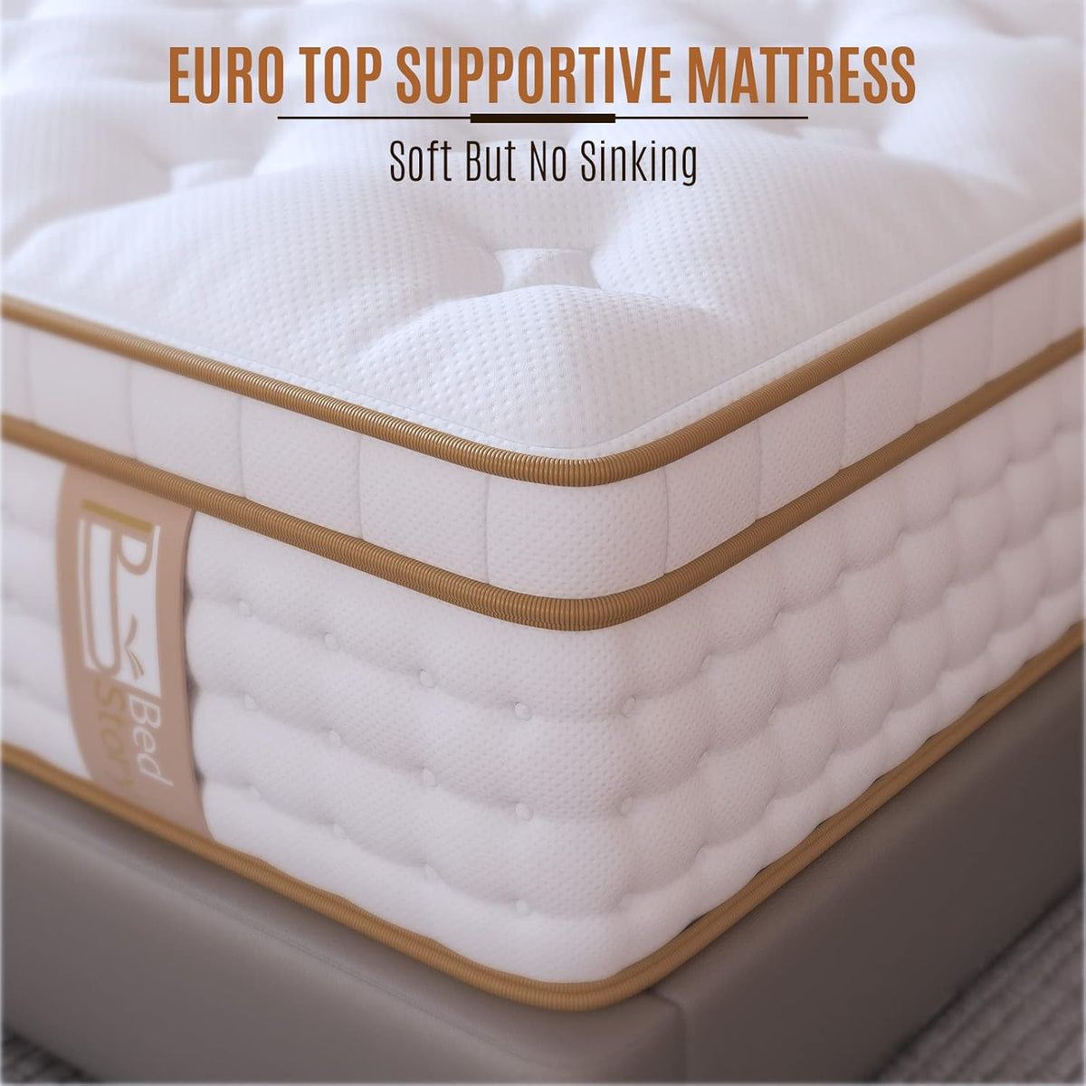 12 Inch Queen Gel Memory Foam Innerspring Mattress L4419
