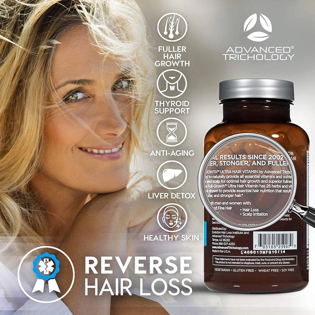 Hair Growth Vitamin with High Potency Biotin N448494