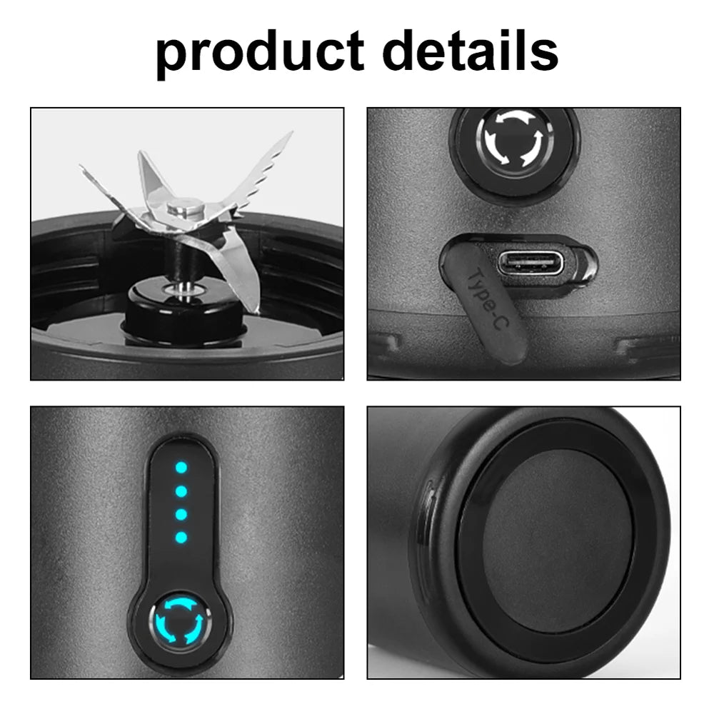 Portable USB Electric Juicer 530ml G44255