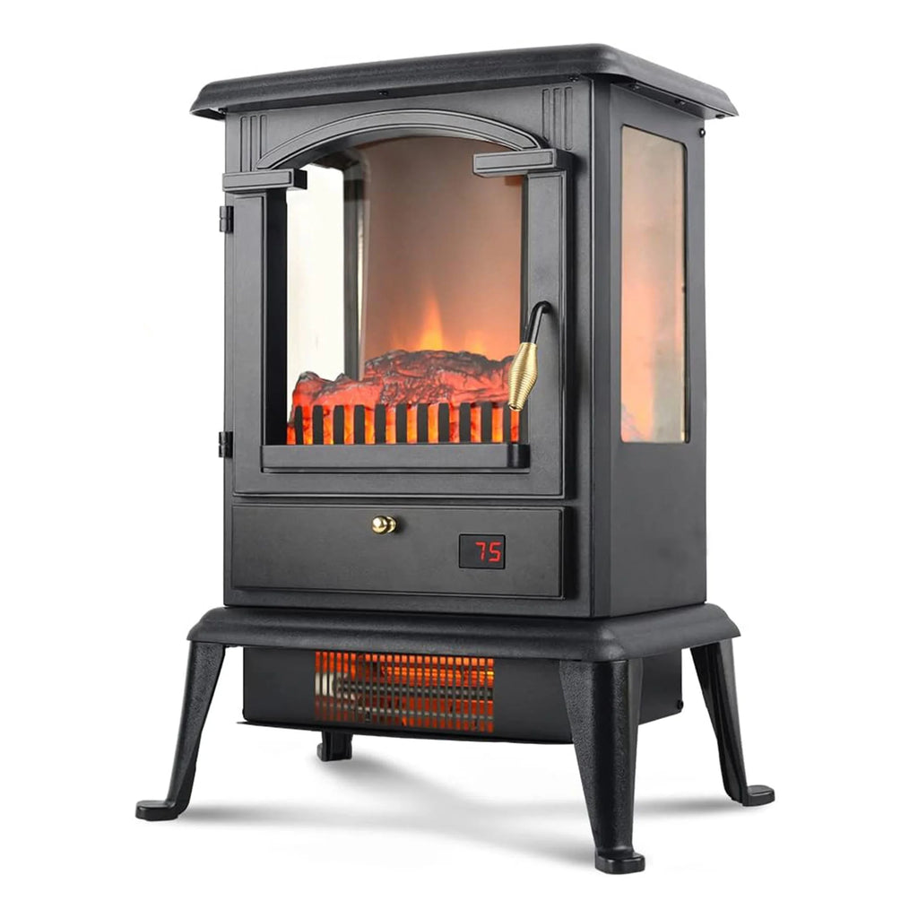 Electric Fireplace Heater Stove with Remote 2 Pack F5770
