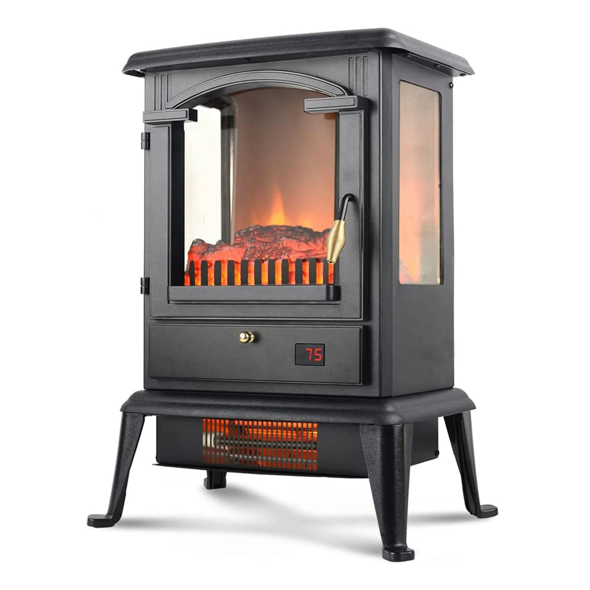 Electric Fireplace Heater Stove with Remote 2 Pack F5770