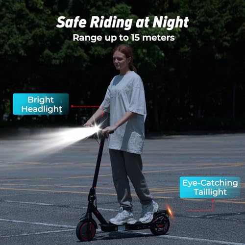 Electric Scooter with Cruise Control and Dual Braking System L842