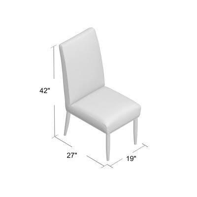 Upholstered Parsons Chair Y3286