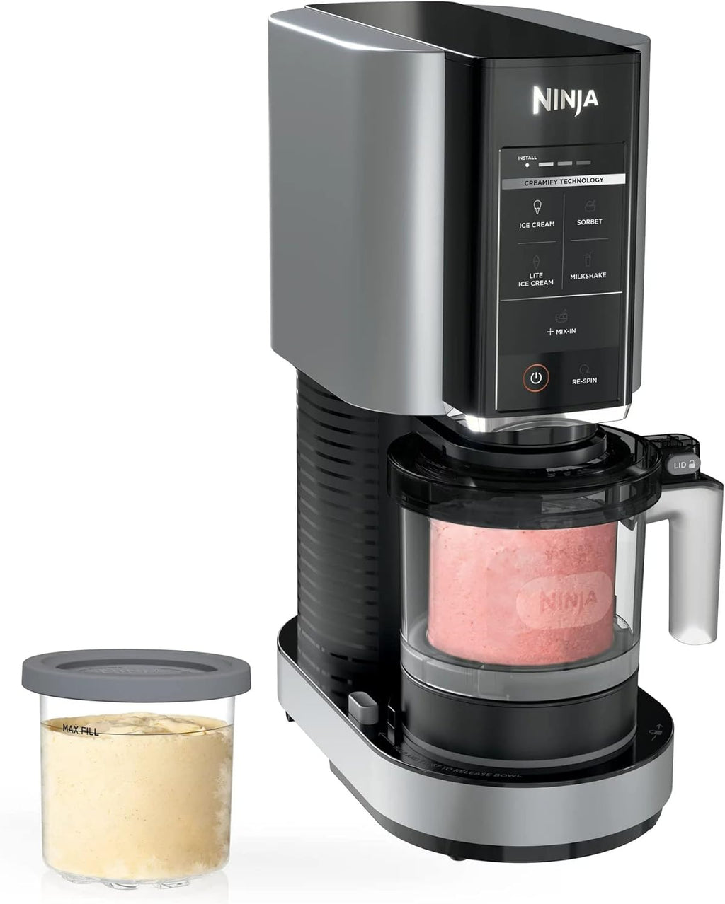 Ice Cream Maker with 2 Pint Containers L2840