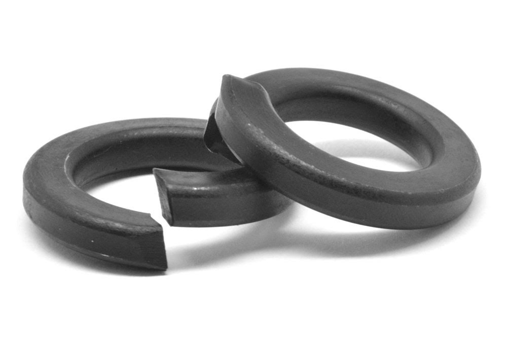1 1/8x22 Regular Split Lockwasher Medium Carbon Steel Black Oxide P8276