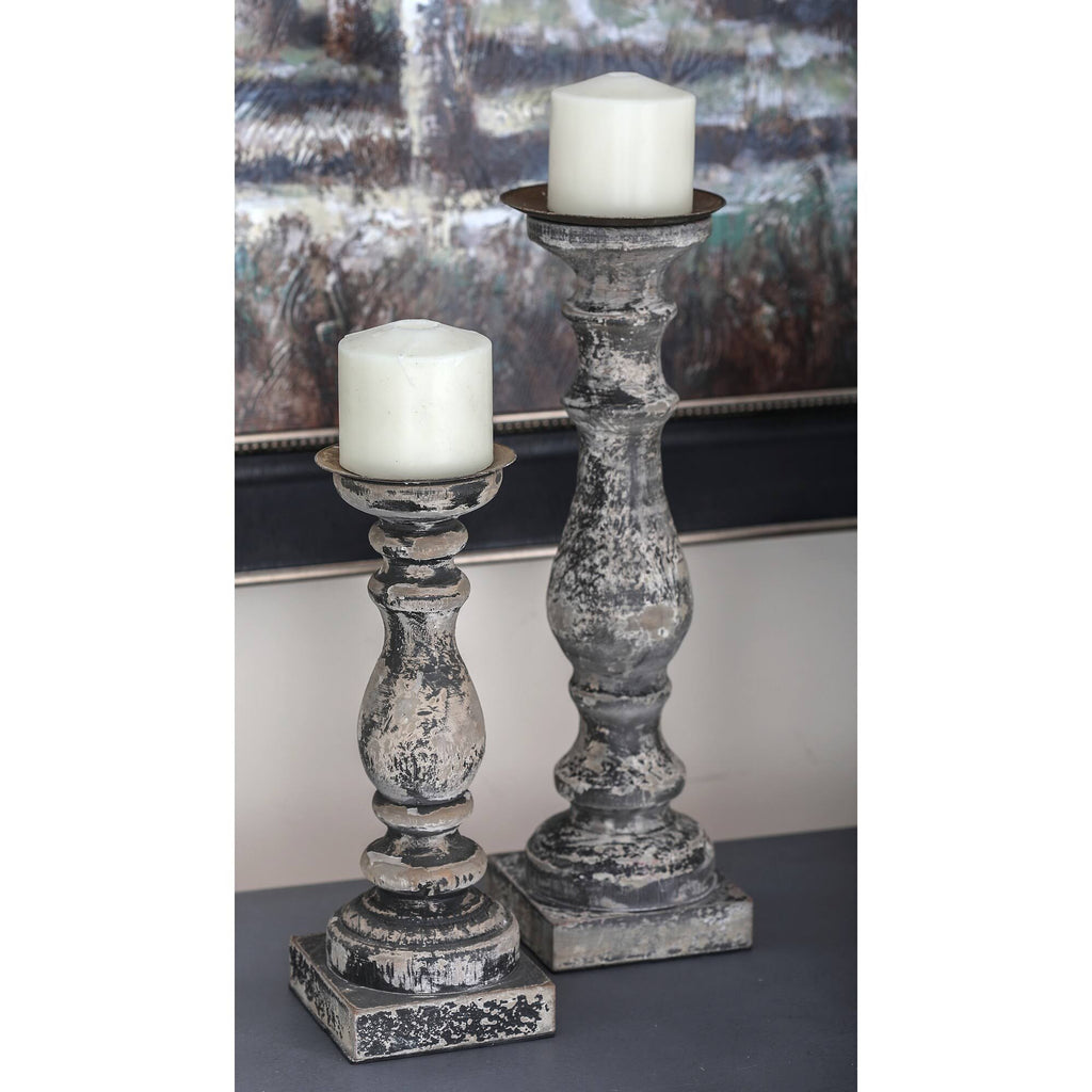 Brown Fir Candle Holder (Set of 3) T8743