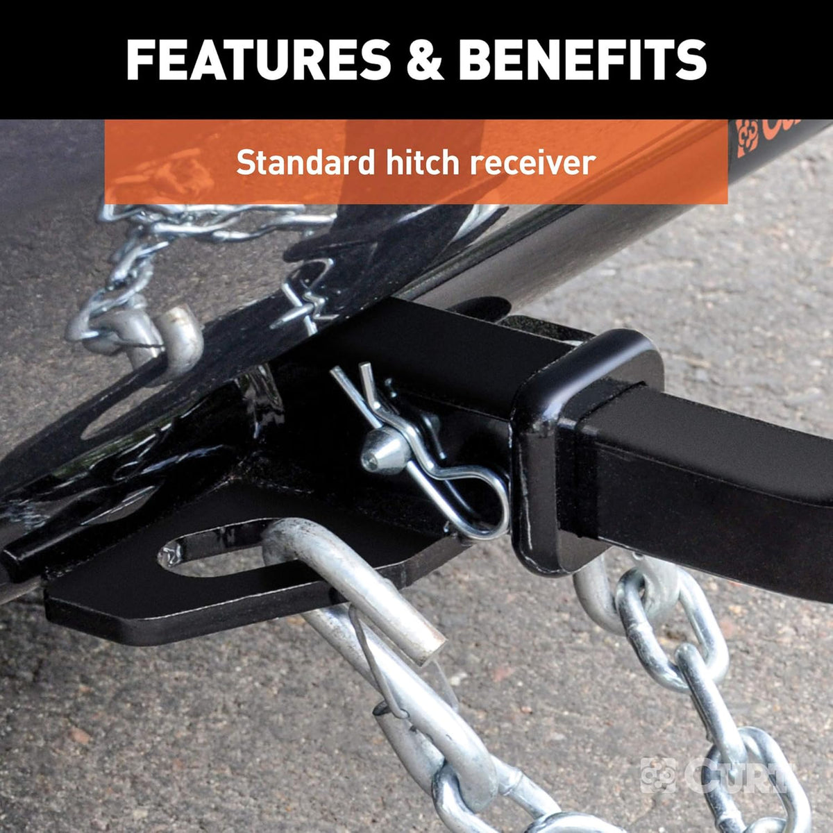 Class 2 Trailer Hitch, 1-1/4-Inch Receiver K406