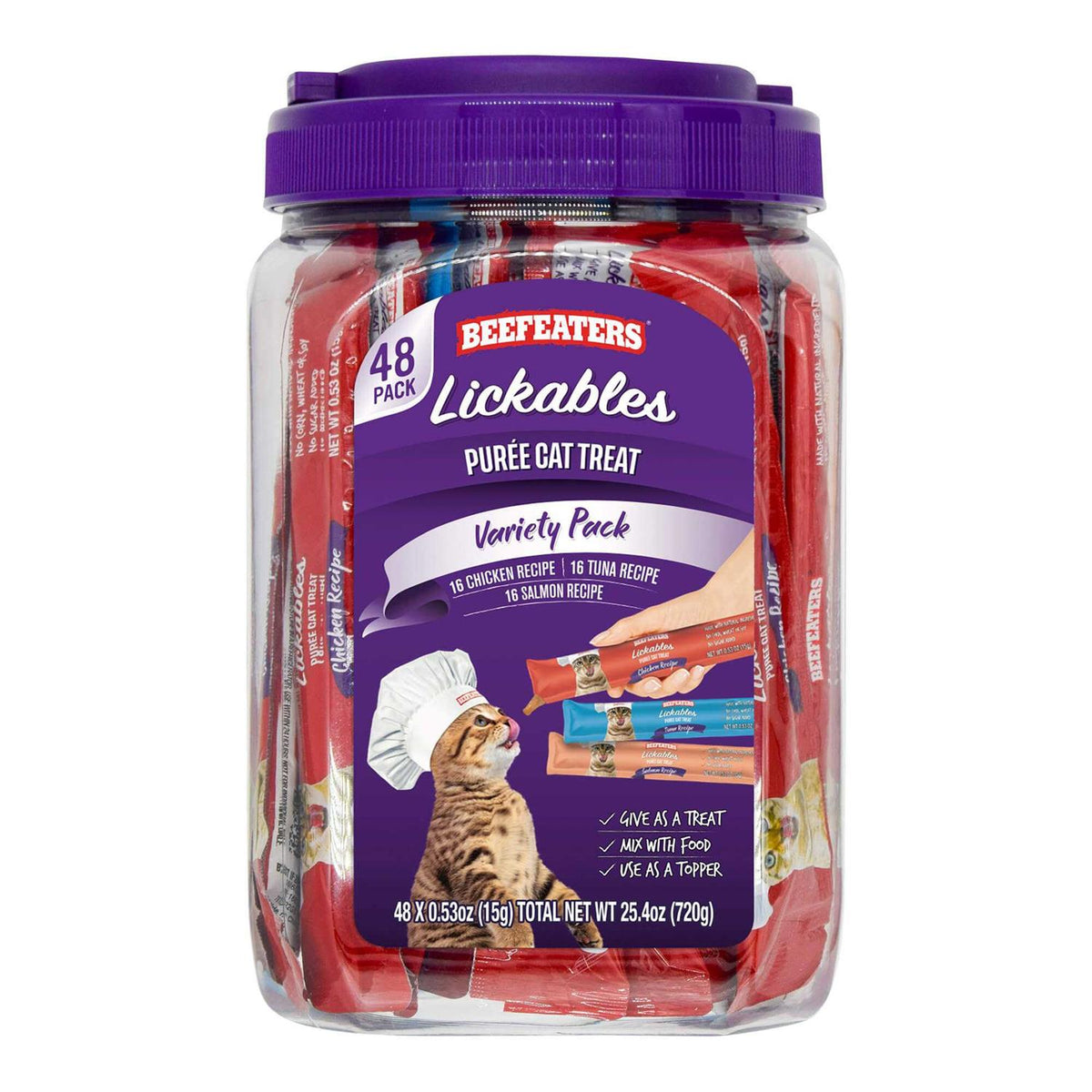 25.4 OZ Cat Treat Variety Pack G7243