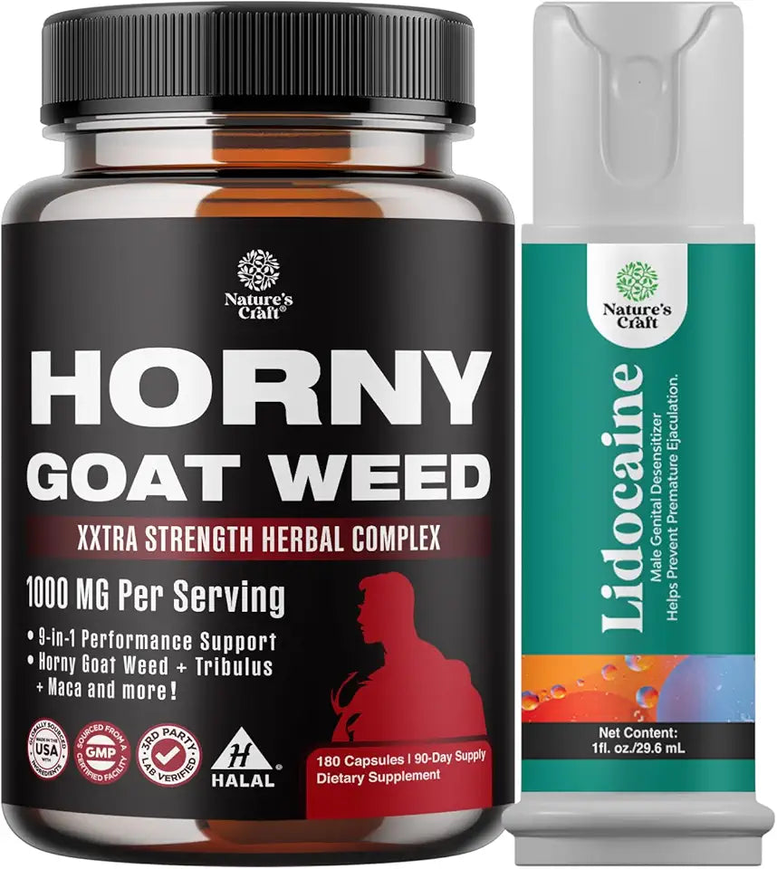Horny Goat Weed and Lidocaine Desensitizing Topical Spray I757