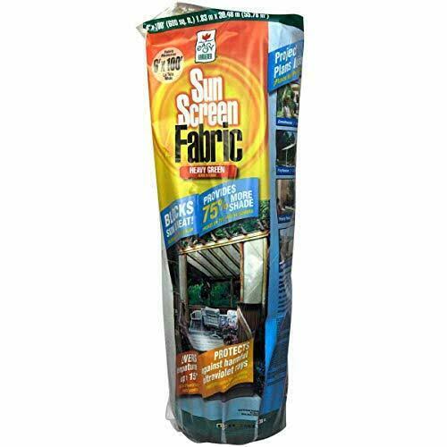 Green Heavy Duty Sun Screen Fabric Shade Canopy I334