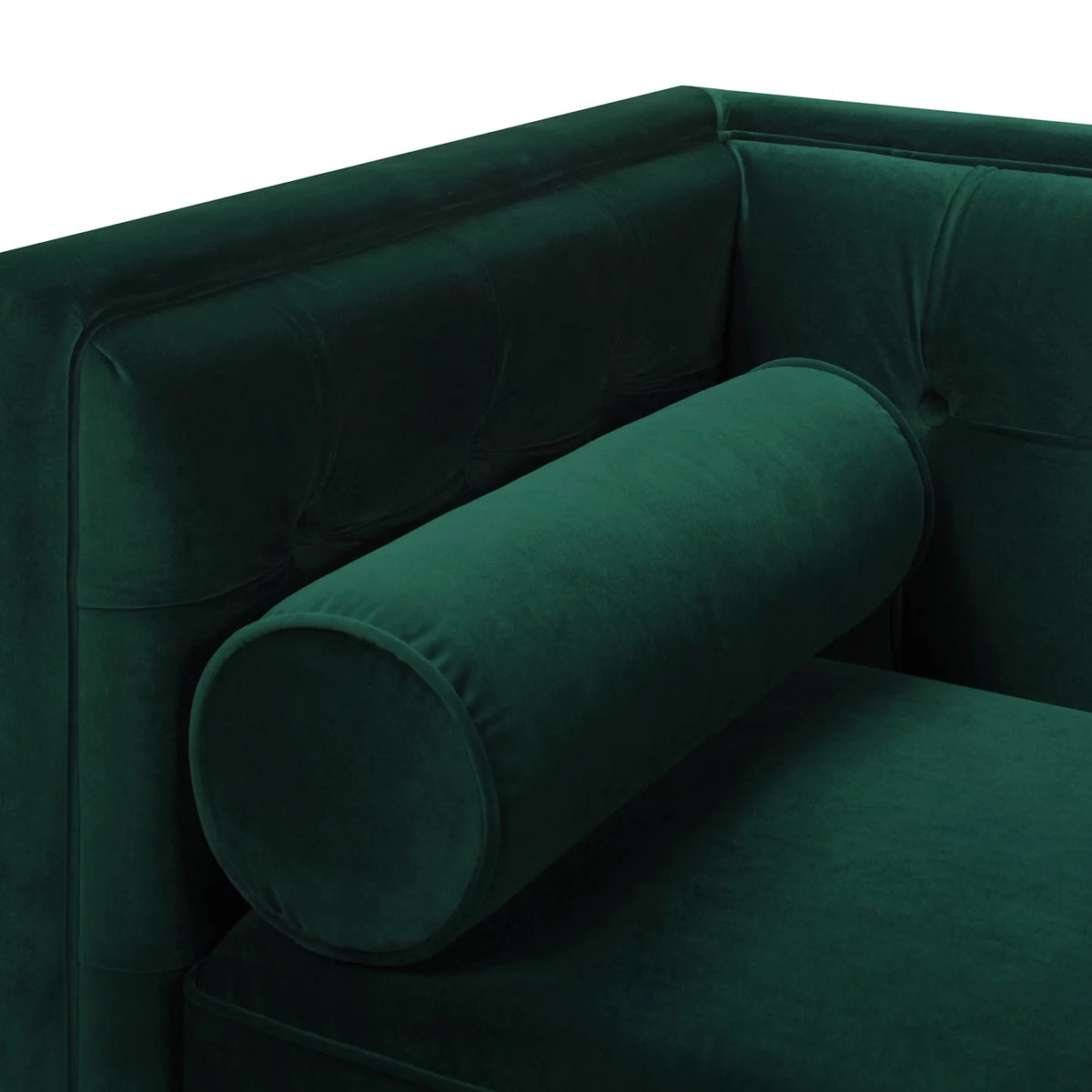84" Tufted Tuxedo Sofa Double Cushion Z8214