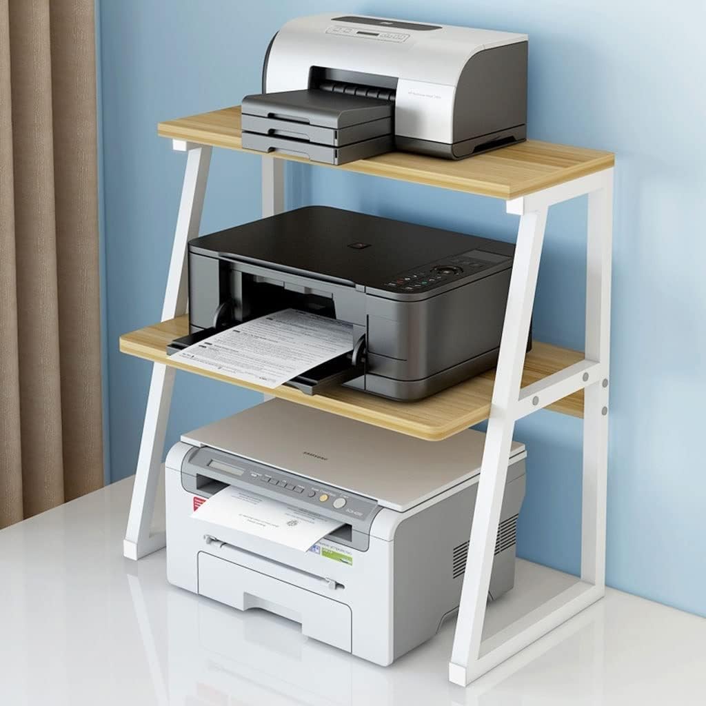 Desktop Printer Stand Storage Shelf File Holder U70574